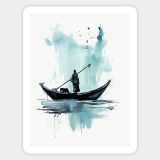 boatman Sticker